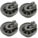 Kit 4 Ruedas Lavavajillas compatible con Bosch 611475