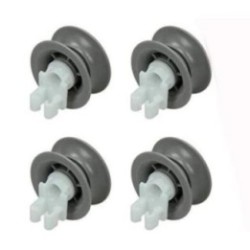 Kit 4 Ruedas Lavavajillas compatible con Bosch 611666
