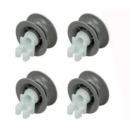 Kit 4 Ruedas Lavavajillas compatible con Bosch 611666