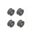 Kit 4 Ruedas Lavavajillas compatible con Bosch 611666