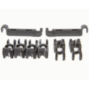 Kit Clips Lavavajillas compatible con Bosch 611472