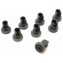 Kit Rueda Cesto Lavavajillas compatible con Zanussi compatible con Electrolux 8 Unidades Superior 50286967000