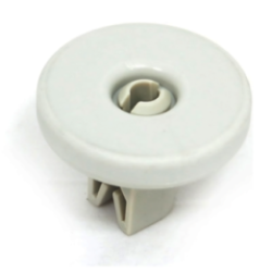 Rueda Cesto Lavavajillas compatible con Zanussi Inferior Blanco 50269757006