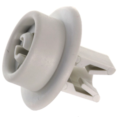 Rueda Cesto Lavavajillas compatible con Zanussi 50269923004 1 Pieza Blanco