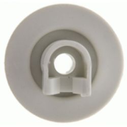 Rueda Cesto Lavavajillas compatible con Zanussi 1 Pieza Gris 50269923004