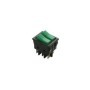 Interruptor Doble Piloto Verde Luminoso 16A 250v Standard