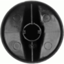 Mando Cocina S-98 compatible con Teka Negro Sin Eje 83030424