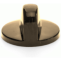 Mando Cocina S-98 compatible con Teka Marron Sin Eje 83030423