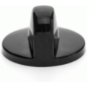 Mando Cocina S-98 compatible con Teka Negro Con Eje 61004066