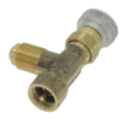 Valvula Servicio Grifo Macho 7/16 H x 1/4 m Sae R600 Adaptador