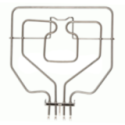 Resistencia Horno compatible con Balay compatible con Bosch 470845 368X366, 105X26, 380mm 2800w 230v