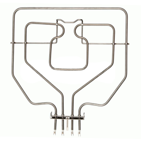 Resistencia Horno compatible con Balay compatible con Bosch 470845 368X366, 105X26, 380mm 2800w 230v
