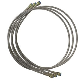 Juego 3 Mangueras Inox CO2 10 Metros 1/4” SAE 3/COSS/4-4/400