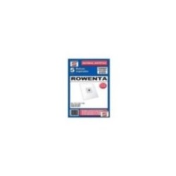 Kit 5 Bolsas Sinteticas Aspirador Carrefour, compatible con Moulinex, Orbegozo, Rowenta 91
