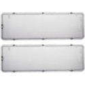 Deflector 2 Pcs Transluz Campana compatible con Balay compatible con Bosch 272497, 264984