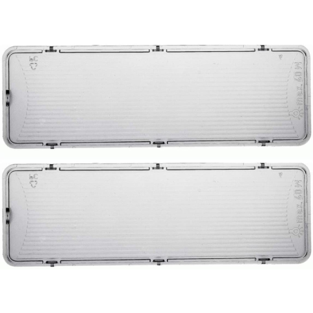 Deflector 2 Pcs Transluz Campana compatible con Balay compatible con Bosch 272497, 264984