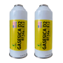2 Botellas Gas Ecologico Gasesica D2 Sustituto de R134A y R12