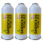 3 Botellas Gas Ecologico Gasesica D2 Sustituto de R134A y R12