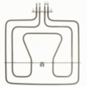 Resistencia Horno compatible con Zanussi 800x1650w 342x335mm 357077002 3970129015