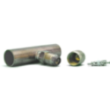 Manguito Cobre 3/8 Soldar Union Con Valvula ObusTapon Carga