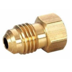 Tapon 1/4 Macho Aire Acondicionado Gas Refrigerante Laton
