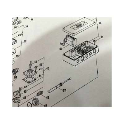 PLATO 343428-01 CONEXION ELECTRICA BITZER 2GES-2Y