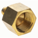 Reduccion Roscada 3/8M x 1/4H Tubo Cobre Aire Acondicionado Frio