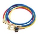 Juego 3 Mangueras 1/4 x 5/16 150Cm Carga Aire Acondicionado R410A