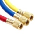 Juego 3 Mangueras 1/4 x 5/16 150Cm Carga Aire Acondicionado R410A