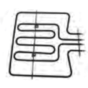 Resistencia Horno compatible con Zanussi 2300 + 1000w 220v