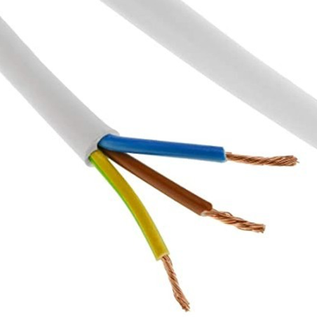 Manguera Electrica 3 x 2.5mm Cable Alimentacion Electrico Corte Por Metros