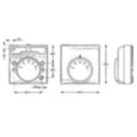 Termostato AmbienteHoneywell T6360A1079 Calefaccion Refrigeracion