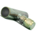 Manguito Cobre 3/8 Soldar Union Con Valvula ObusTapon Carga
