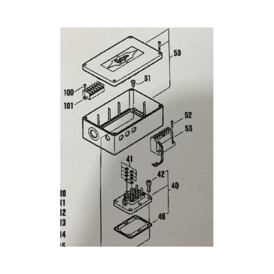 PLATO CONEXION ELECTRICA 345507-05 BITZER 4DES-5Y