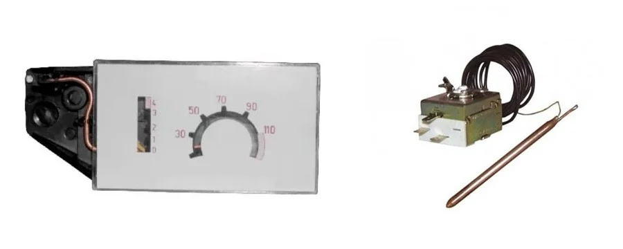 Termometro con bulbo caldera