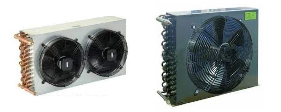Condensador aire cámara